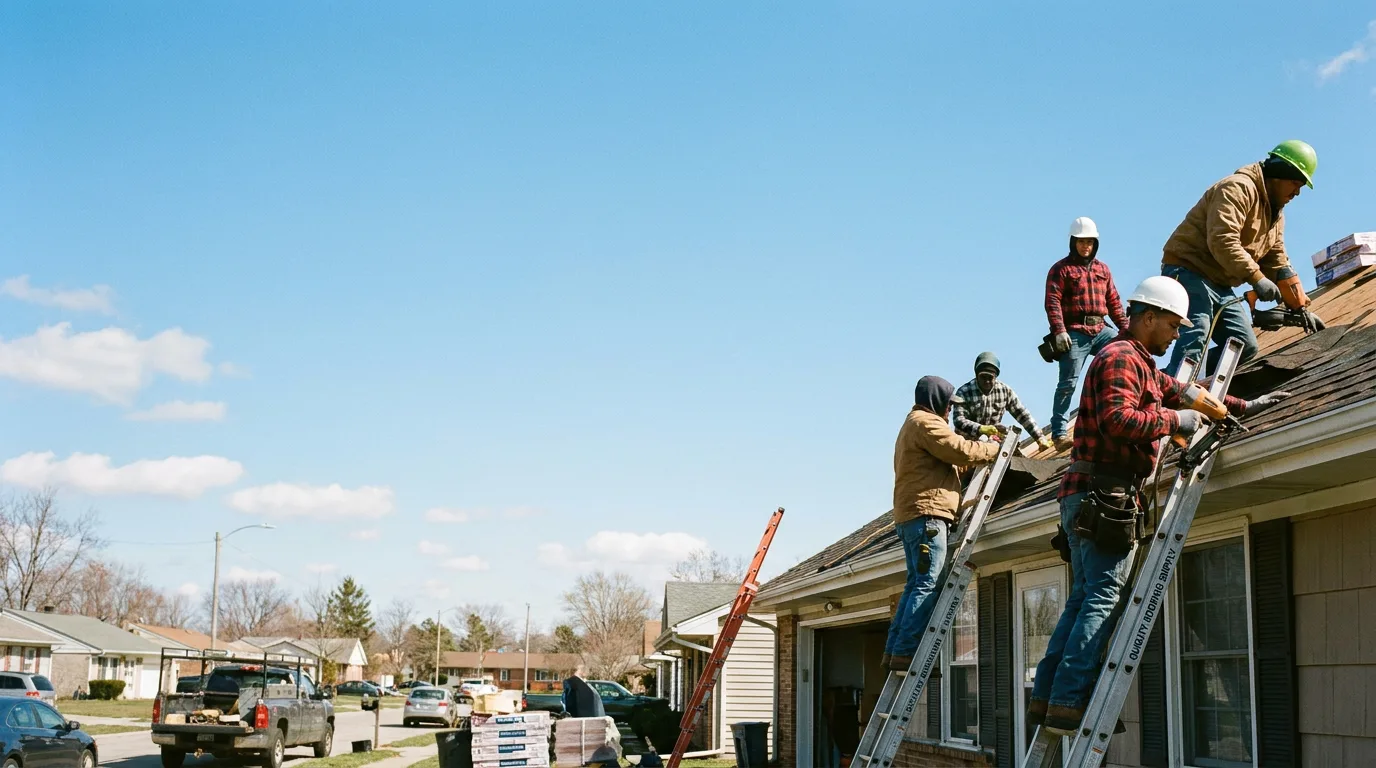 Roofing in Valley View, PA near me